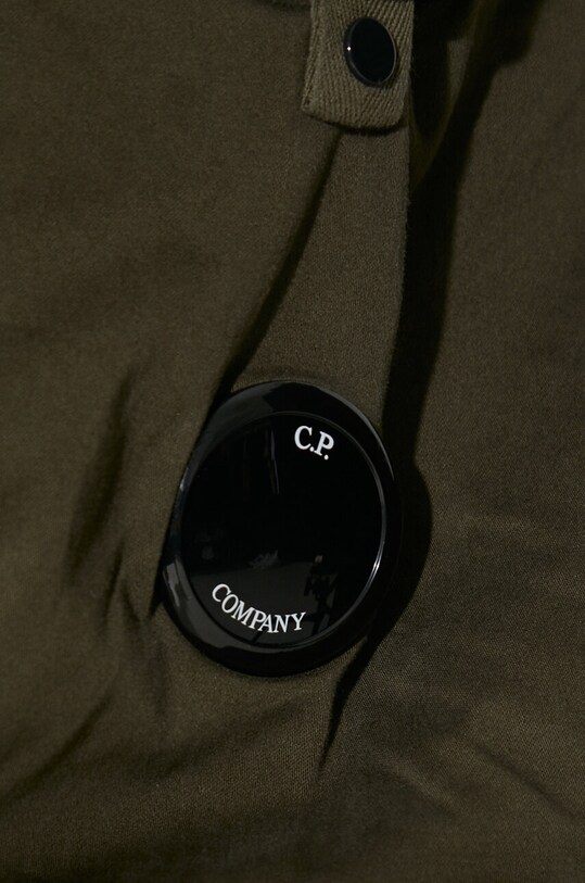 C.P. Company spodnie STRETCH SATEEN LOOSE CARGO PANTS zielony 15CMPA123A005529G