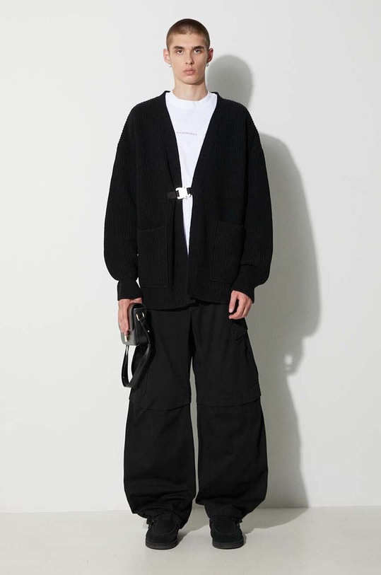 Han Kjøbenhavn jeans M.132897 Cotton Twill Baggy Cargo Trouse M.132897 negru AW23