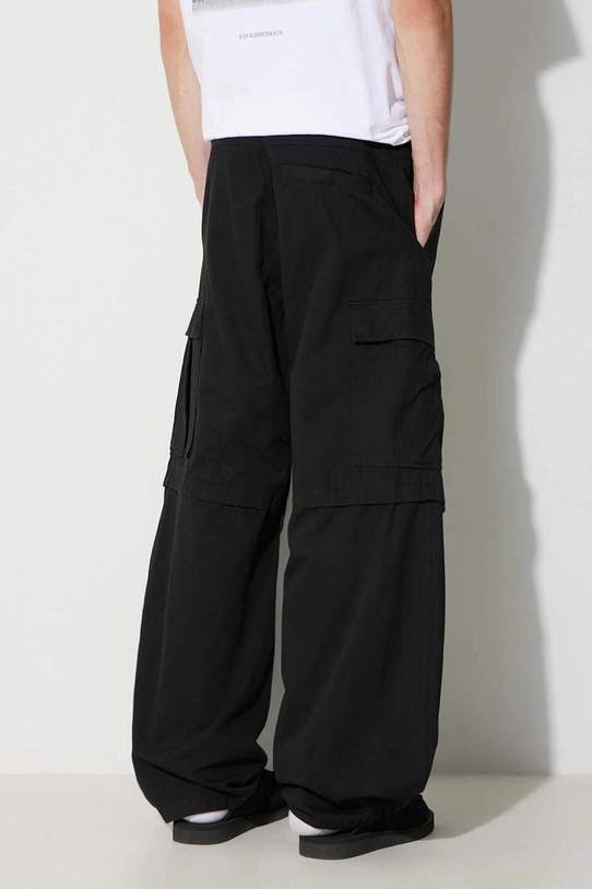 Oblečení Džíny Han Kjøbenhavn M.132897 Cotton Twill Baggy Cargo Trouse M.132897 černá