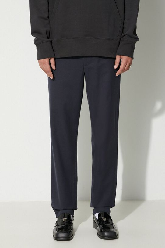 Norse Projects pantaloni in misto lana Ezra Relaxed Cotton Wool Twill Trouser