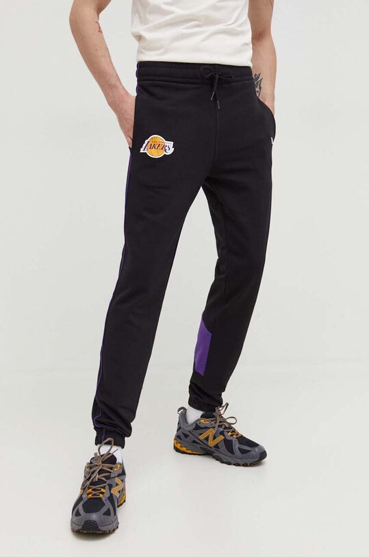 New Era pantaloni de trening tricotaj negru 60424421