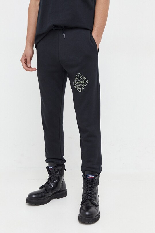 Converse pantaloni de trening 10025635.A01 negru AW23