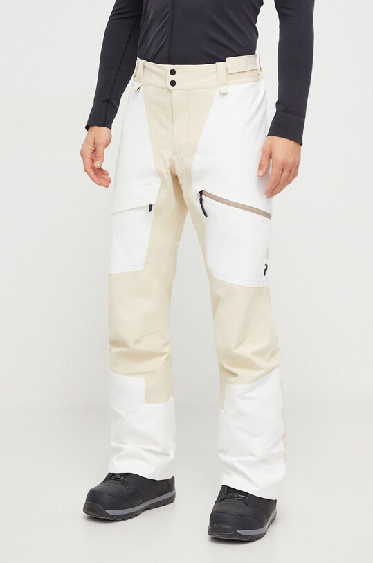 Peak Performance pantaloni de schi 2L Stretch panza bej G79002