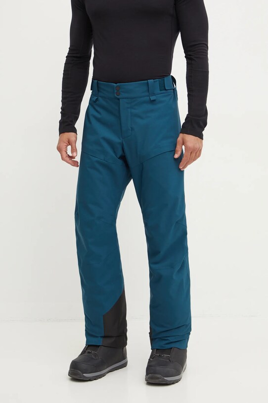 Peak Performance pantaloni de schi Maroon panza turcoaz G79693