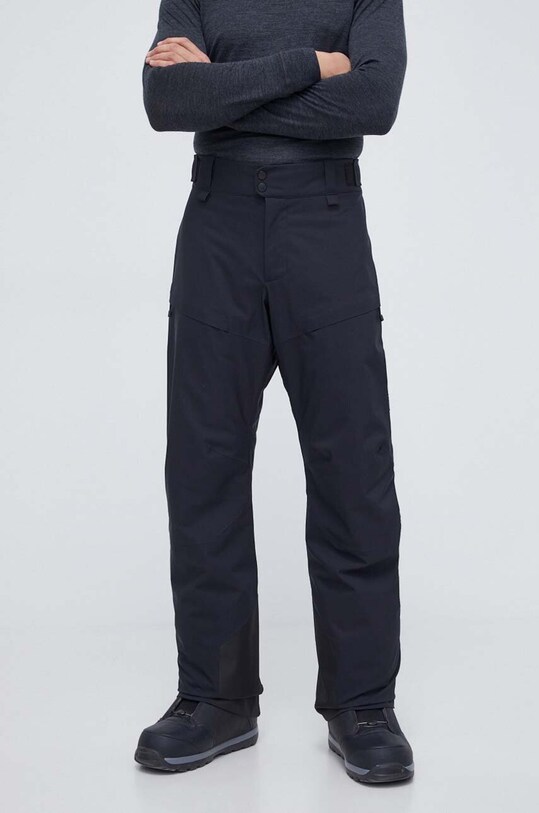 Peak Performance spodnie narciarskie Maroon tkanina czarny G79693