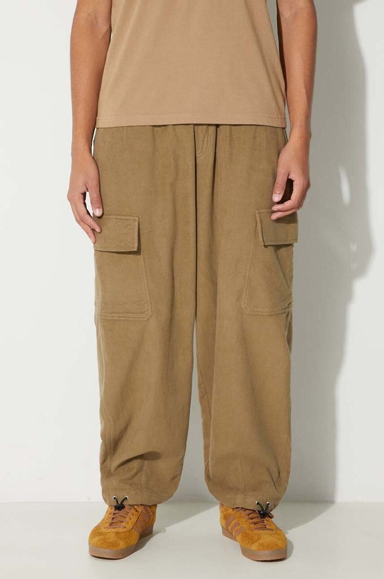 Universal Works trousers Loose Cargo Pant cotton beige 29148