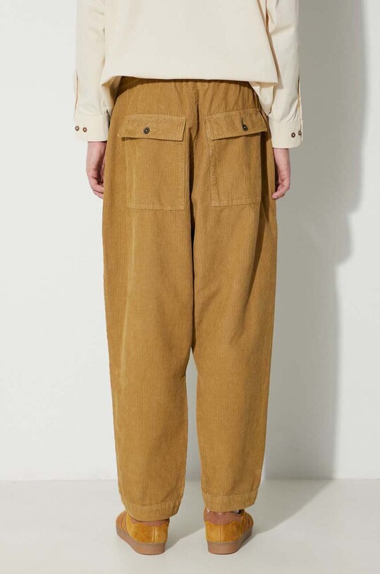 Odzież Universal Works spodnie sztruksowe BRAGA PANT 29185 beżowy