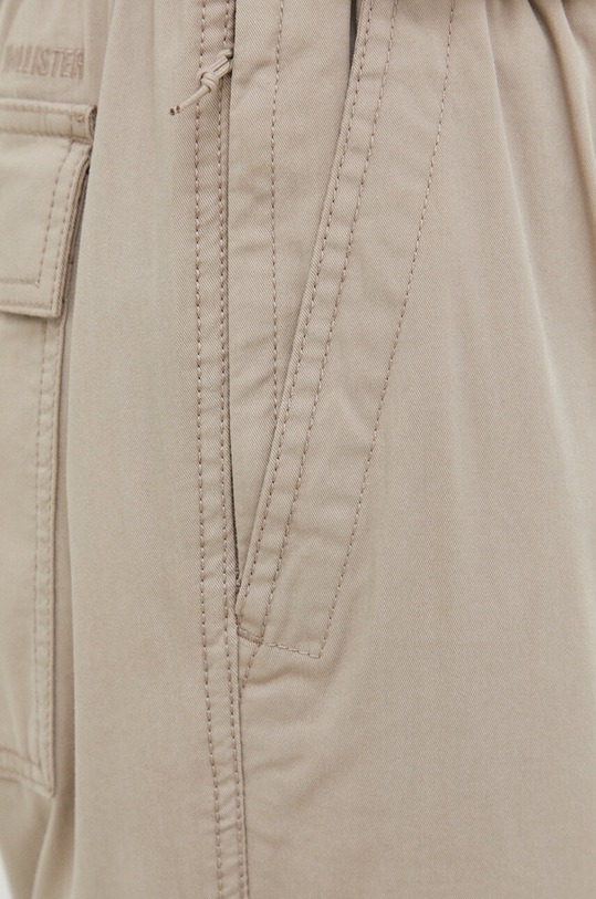 Παντελόνι Hollister Co. μπεζ KI330.3112.178