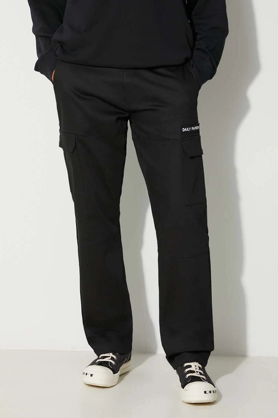 Daily Paper trousers Ecargo straight black 2312033