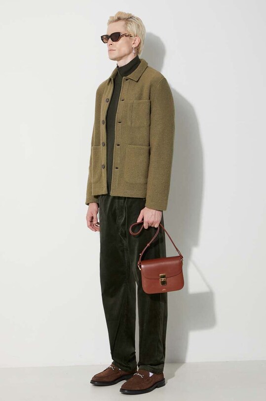 Gramicci corduroy trousers Corduroy Gramicci Pant G2FM.P003 green AW23