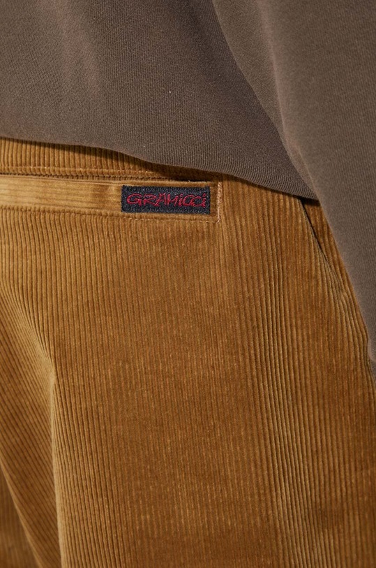 Gramicci pantaloni de catifea cord Corduroy Gramicci Pant G2FM.P003 maro