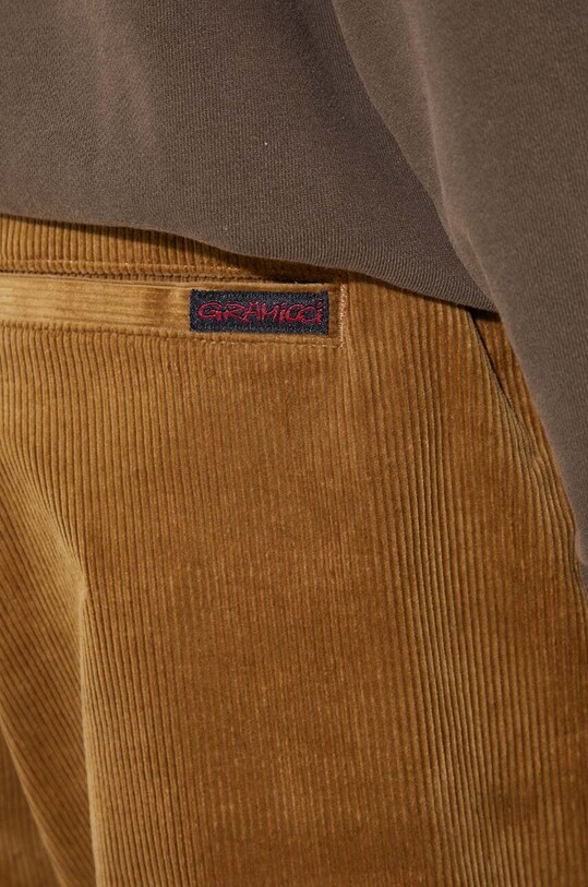 Menčestrové nohavice Gramicci Corduroy Gramicci Pant G2FM.P003 hnedá
