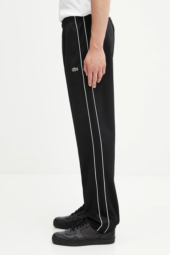Lacoste spodnie dresowe XH1412 czarny AW25