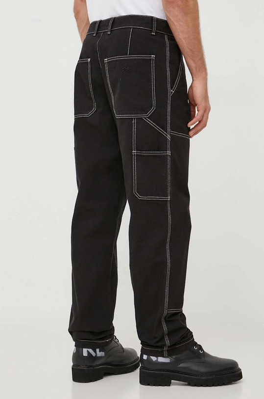 Oblečenie Bavlnené nohavice United Colors of Benetton 41ACUE013.100 čierna