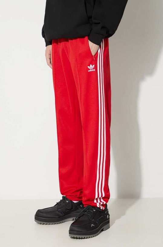 adidas Originals pantaloni de trening Adicolor Classics Beckenbauer rosu IM4547