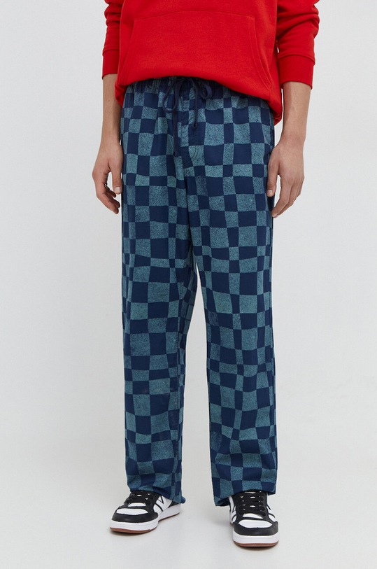 Îmbrăcăminte Vans pantaloni VN0A5FJJCNB1 albastru