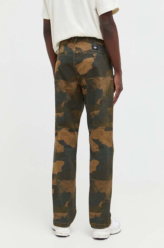 Odzież Vans spodnie VN000EYKCMD1 zielony