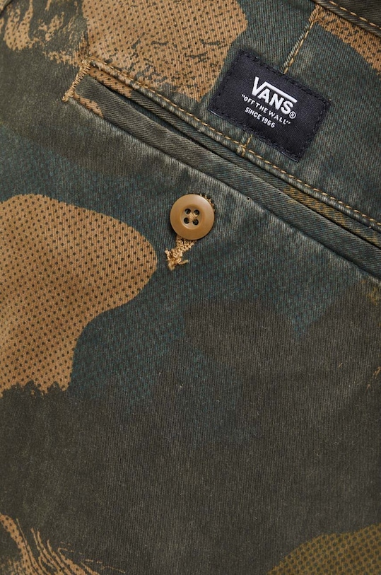 Vans spodnie zielony VN000EYKCMD1