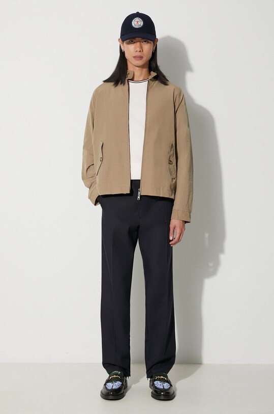 424 pantaloni in lana 35424P04.236507 blu navy AW23