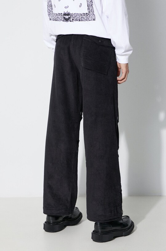 Одежда Вельветовые брюки Maharishi Original Snopants Loose 4610.BLACK чёрный