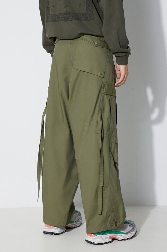 Clothing Maharishi trousers Oversized Tobi Cargo Snopants 4615.OLIVE green