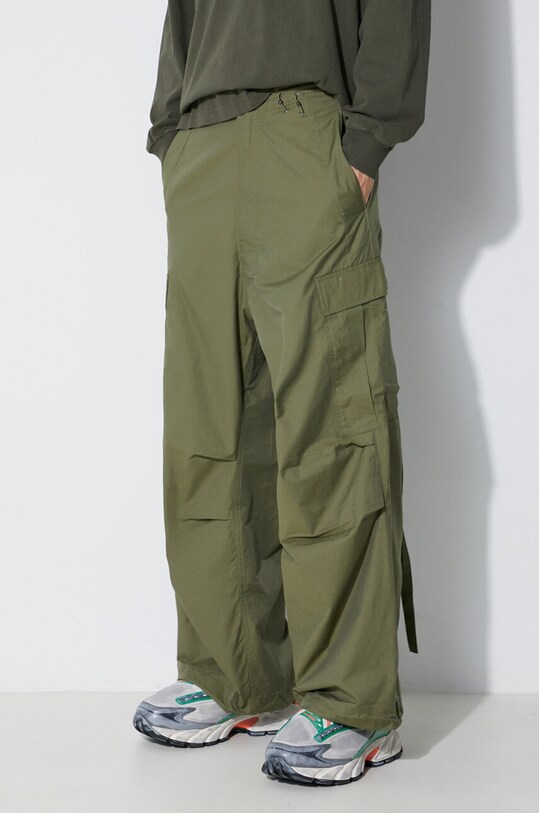 Maharishi trousers Oversized Tobi Cargo Snopants green 4615.OLIVE