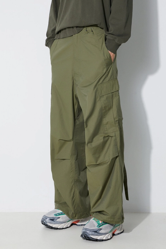 Παντελόνι Maharishi Oversized Tobi Cargo Snopants πράσινο 4615.OLIVE