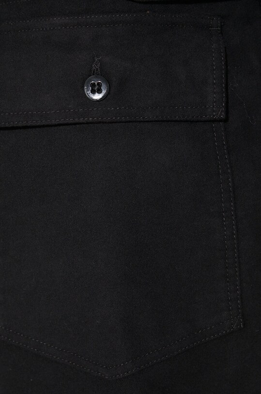 Bavlněné kalhoty Engineered Garments Fatigue Pant černá 23F1F004.SD010
