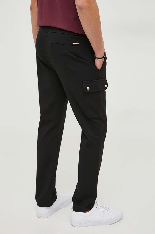 Odzież Michael Kors spodnie z domieszką wełny CH351PO9P8 czarny