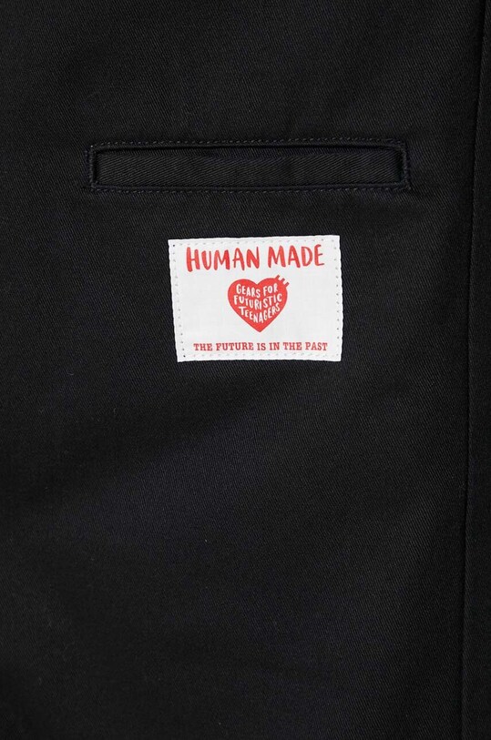 Human Made pantaloni Beach HM26PT001 negru
