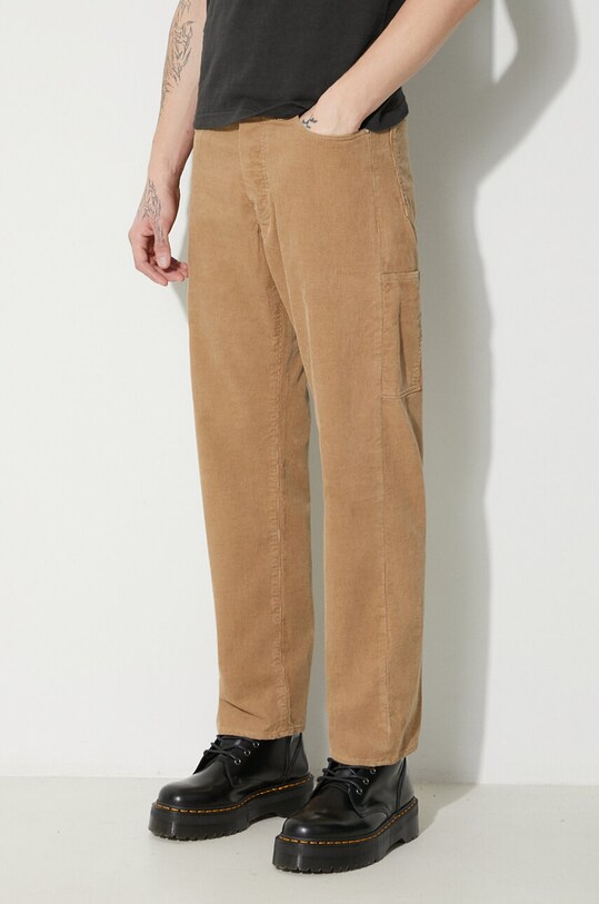 Human Made spodnie sztruksowe Corduroy Work beżowy HM26PT013