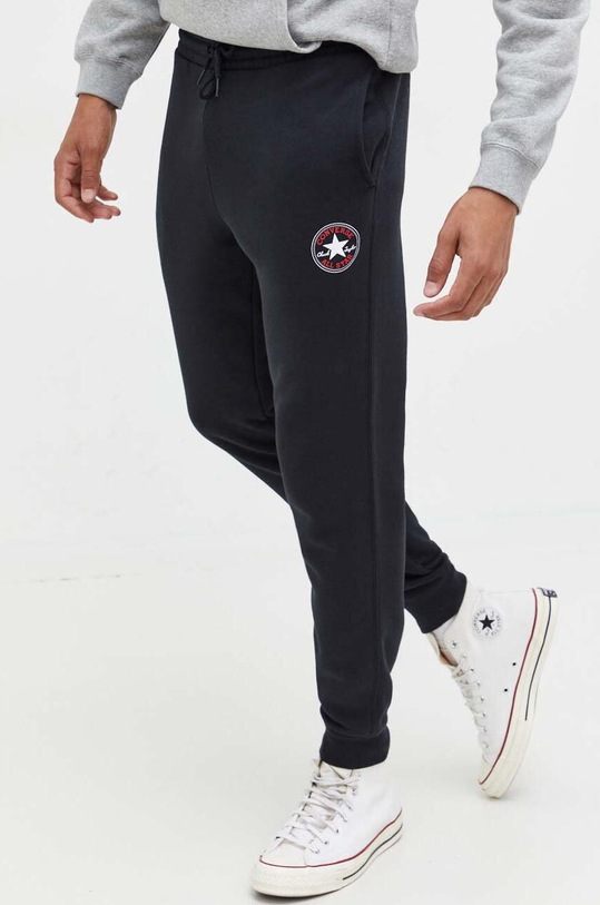 Converse spodnie dresowe 10025420.A01 czarny AW23