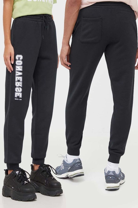 Converse spodnie dresowe dzianina czarny 10025410.A01
