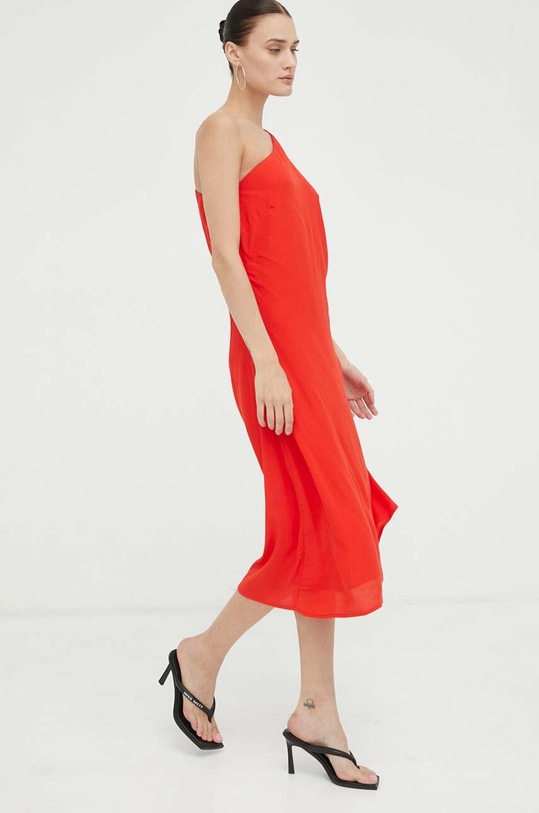 Bruuns Bazaar sukienka BBW3407 czerwony AW23