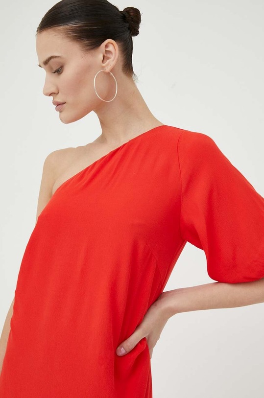 Bruuns Bazaar sukienka BBW3407 czerwony