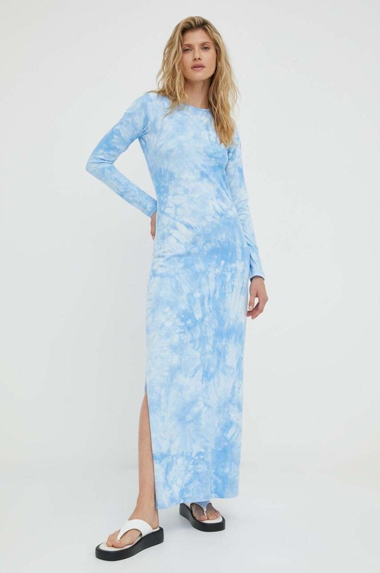 Bavlnené šaty Résumé 18241007 modrá AW23