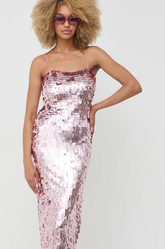 Notes du Nord sukienka różowy 13222