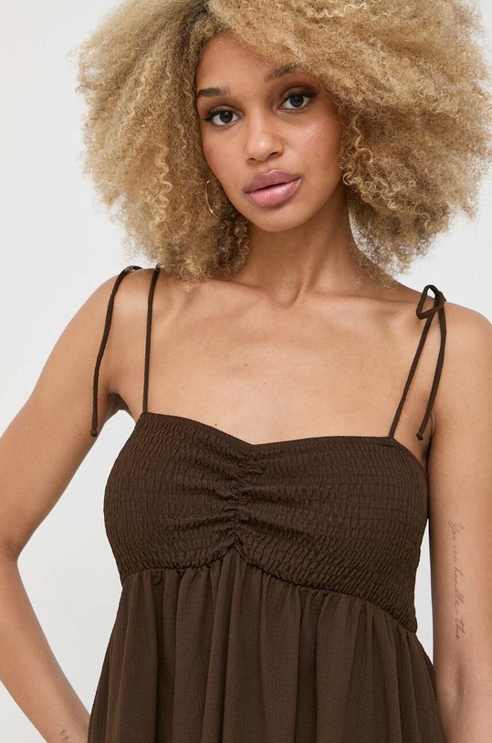 Notes du Nord sukienka Carrie brązowy 13233