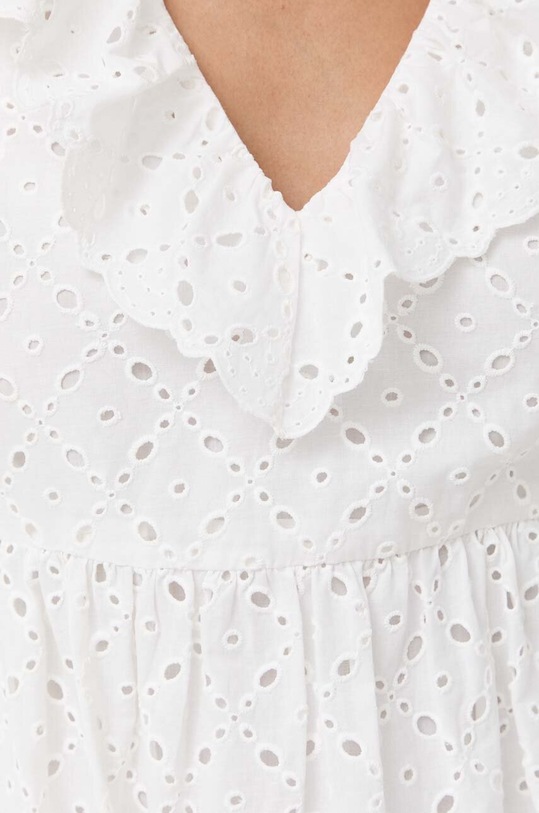 Bavlnené šaty Notes du Nord Honey 13273 biela