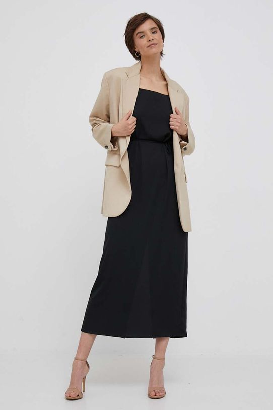 Calvin Klein sukienka K20K205681 czarny AW23
