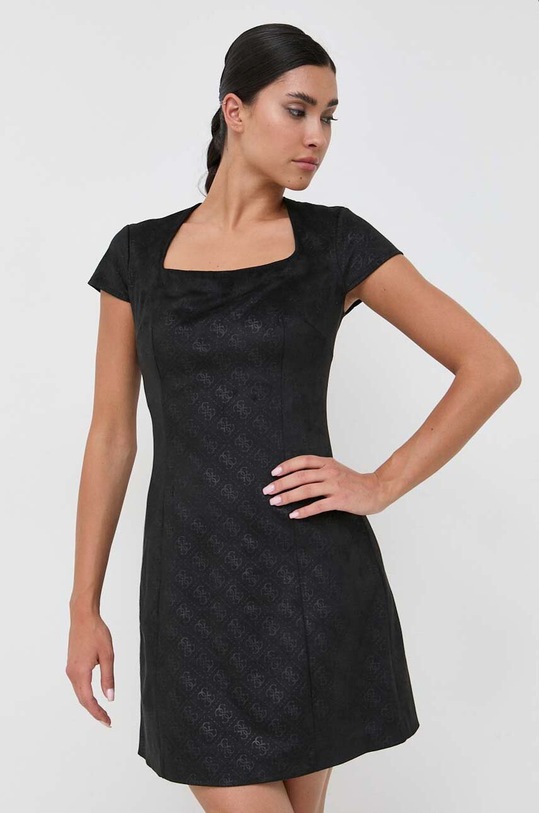 Guess sukienka casual czarny W3YK0I.WFIY0