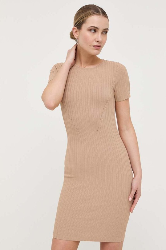 Guess sukienka casual beżowy W3YK60.Z2U00
