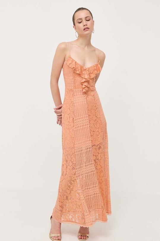 Guess vestito W3YK23.KBSV0 arancione AW23