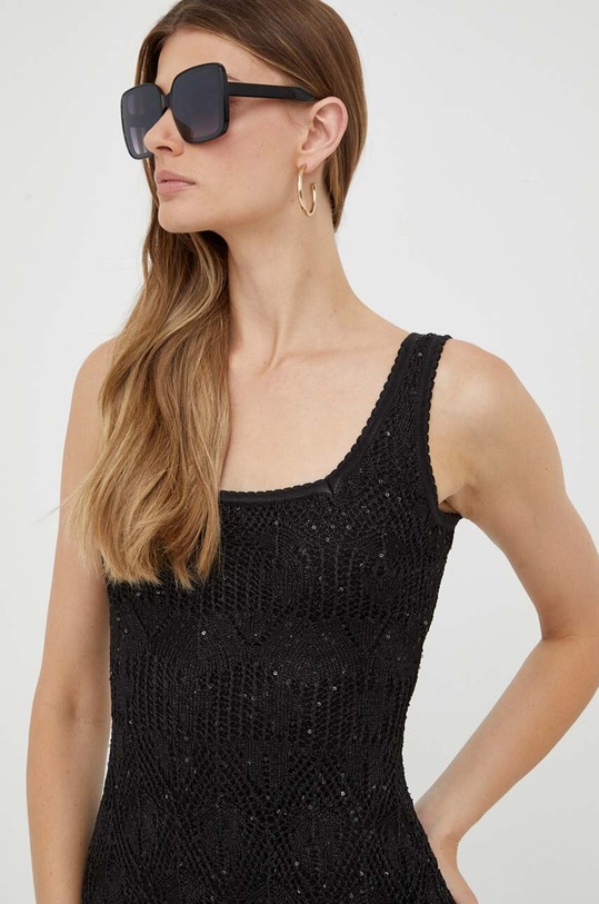 Šaty Guess černá W3YK75.Z37G0