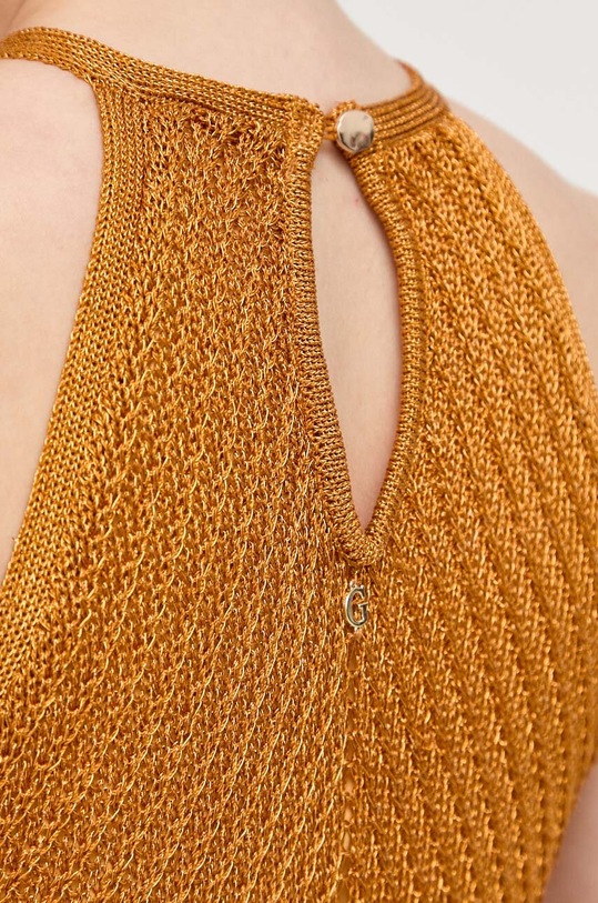 Guess sukienka W3YK93.R24F0 brązowy