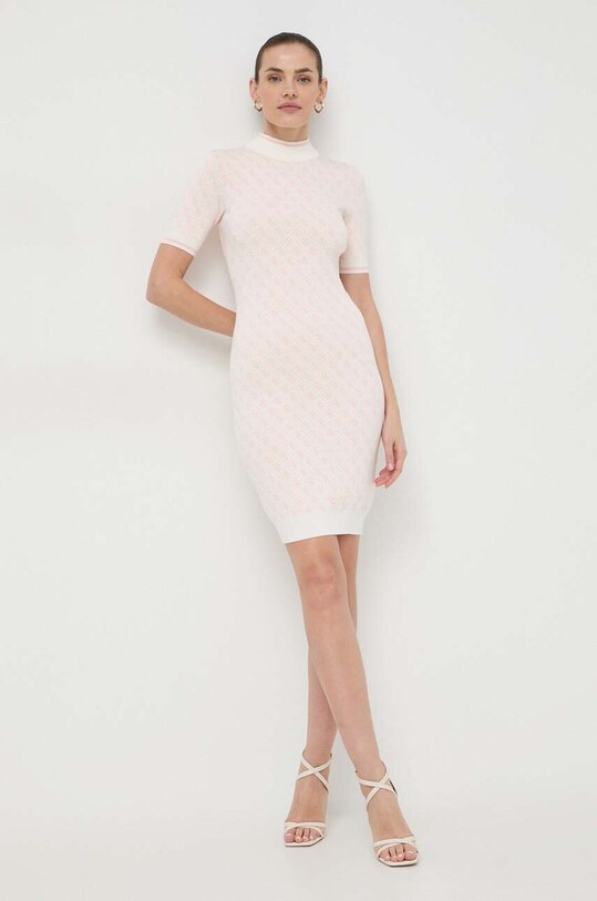 Платье Guess узор розовый W3YK39.Z37K0
