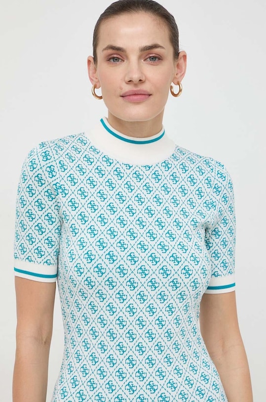 Šaty Guess LISE modrá W3YK39.Z37K0