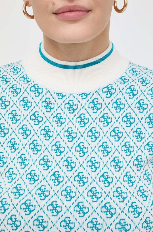 Šaty Guess LISE W3YK39.Z37K0 modrá