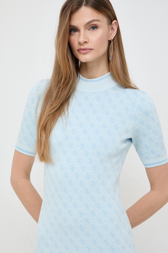 Φόρεμα Guess μπλε W3YK39.Z37K0