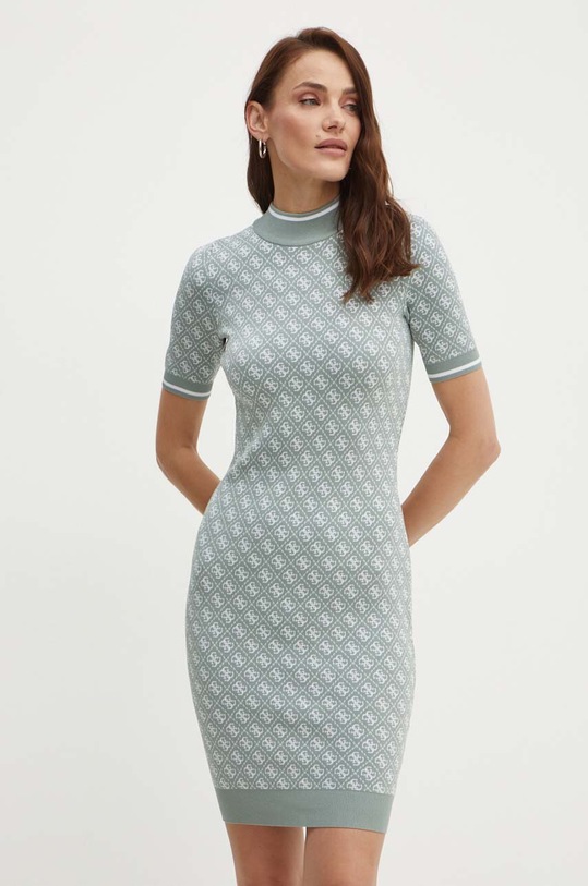 Šaty Guess zelená W3YK39.Z37K0
